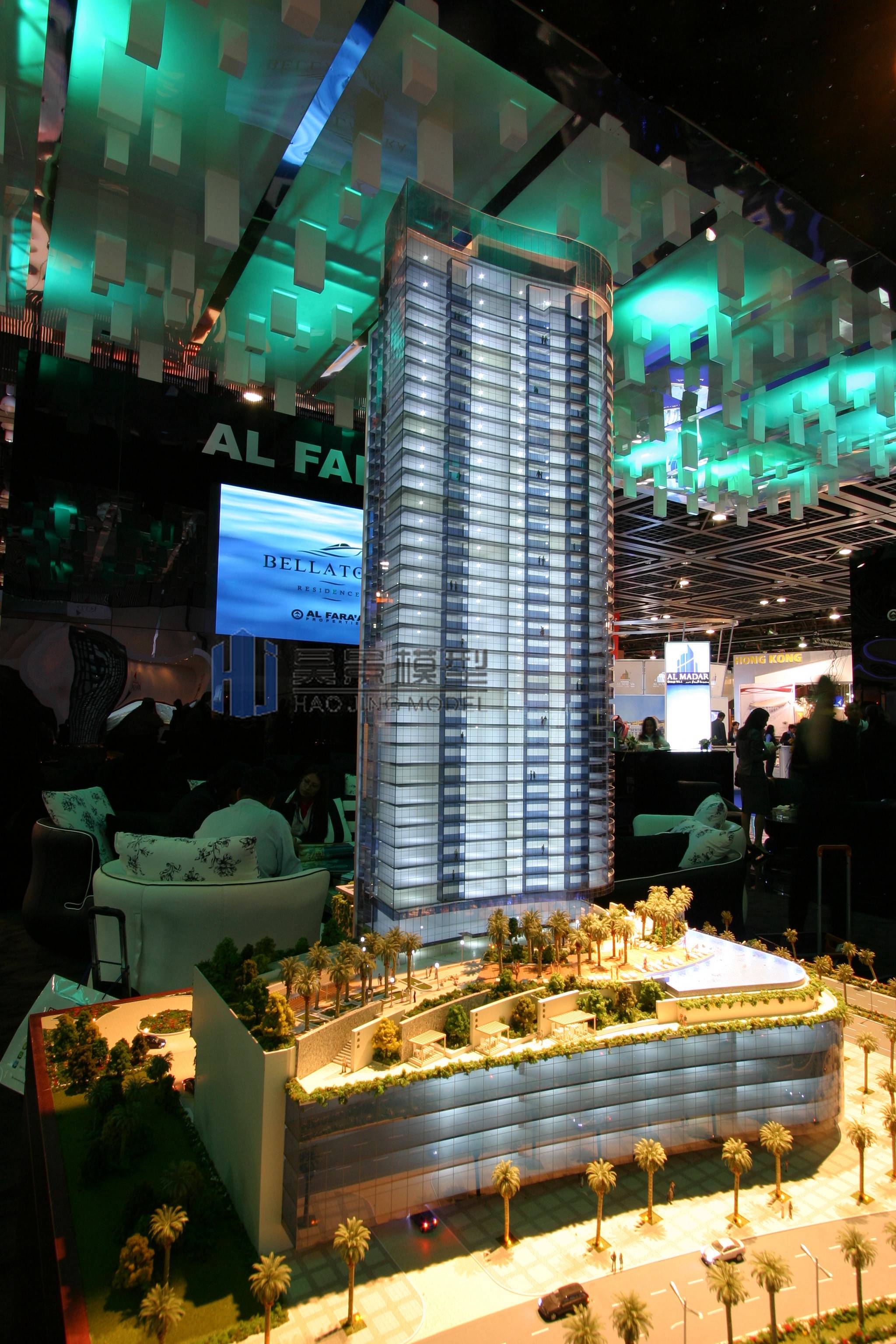 德伊勒大楼建筑模型