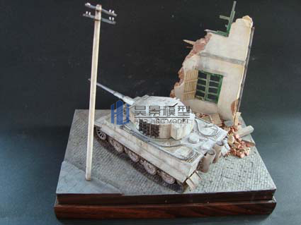 坦克场景模型设计