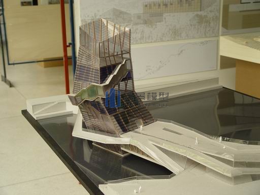 理想新城投标建筑模型