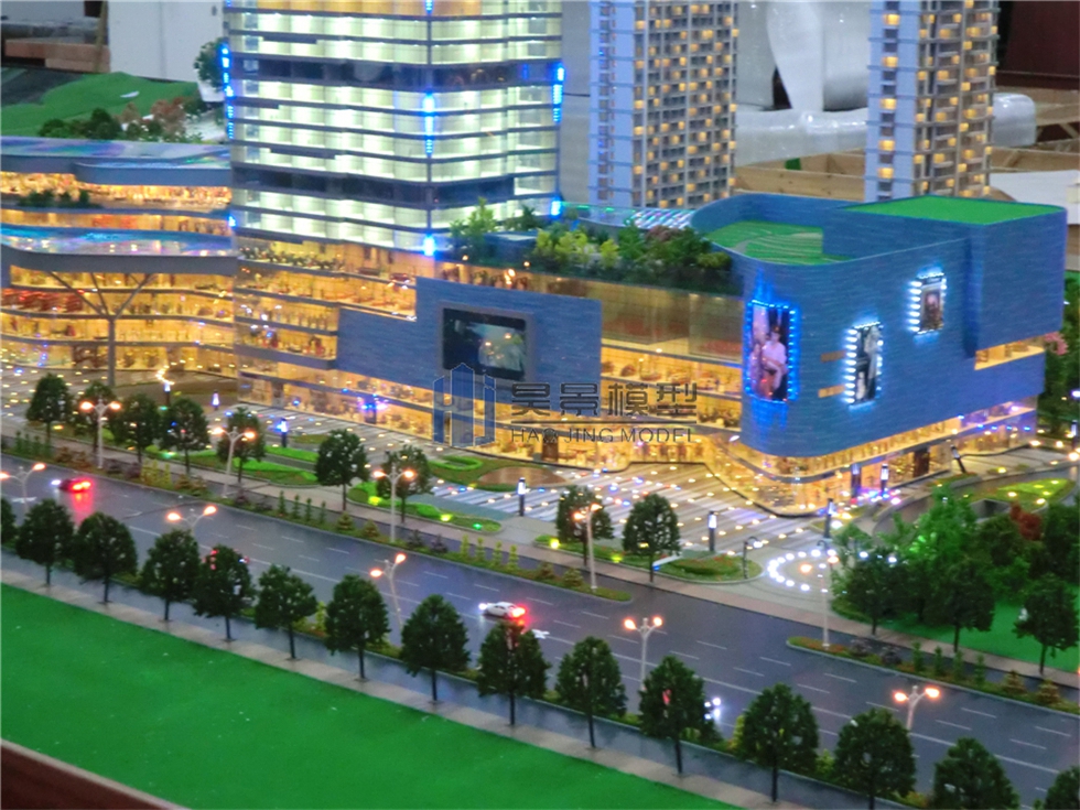 景达广场售楼模型