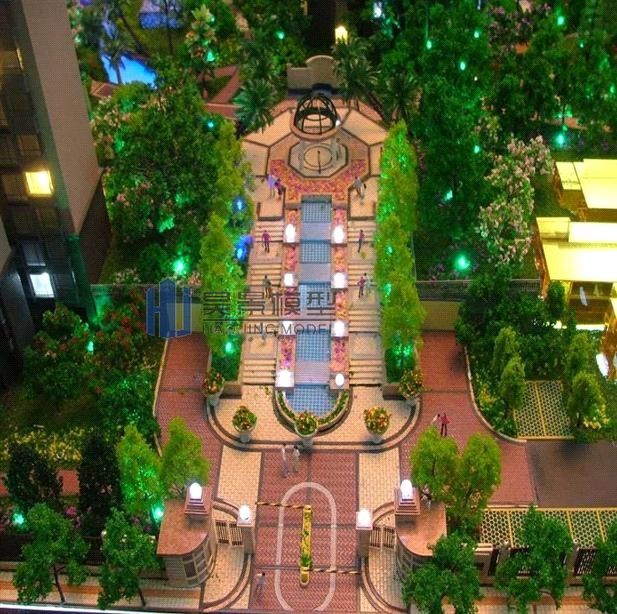 深圳景观园林建筑模型