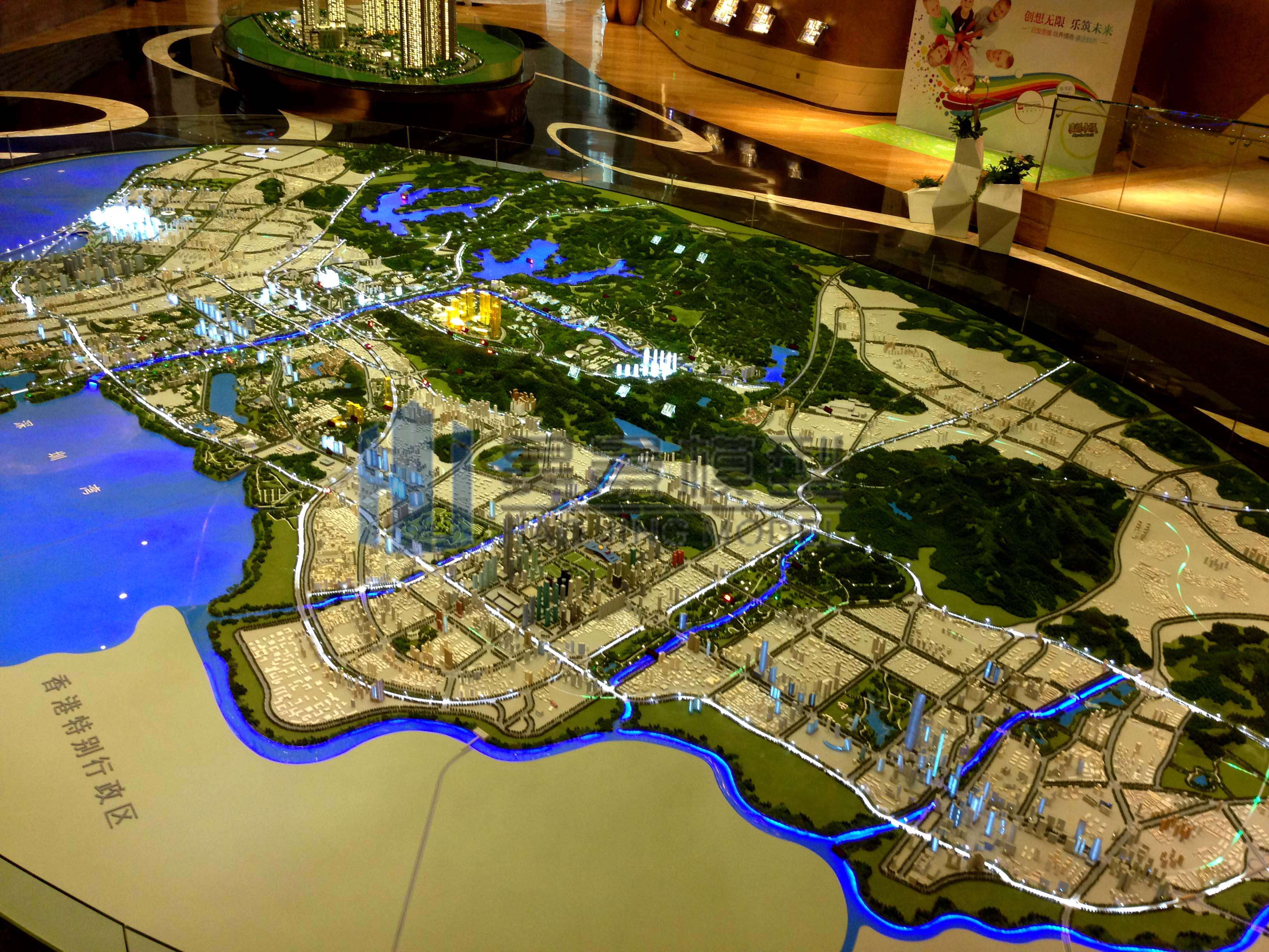 深圳市规划模型