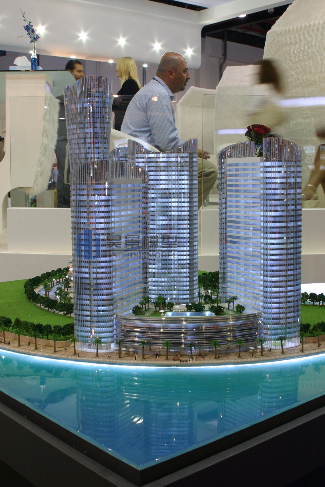 迪拜商业中心模型制作